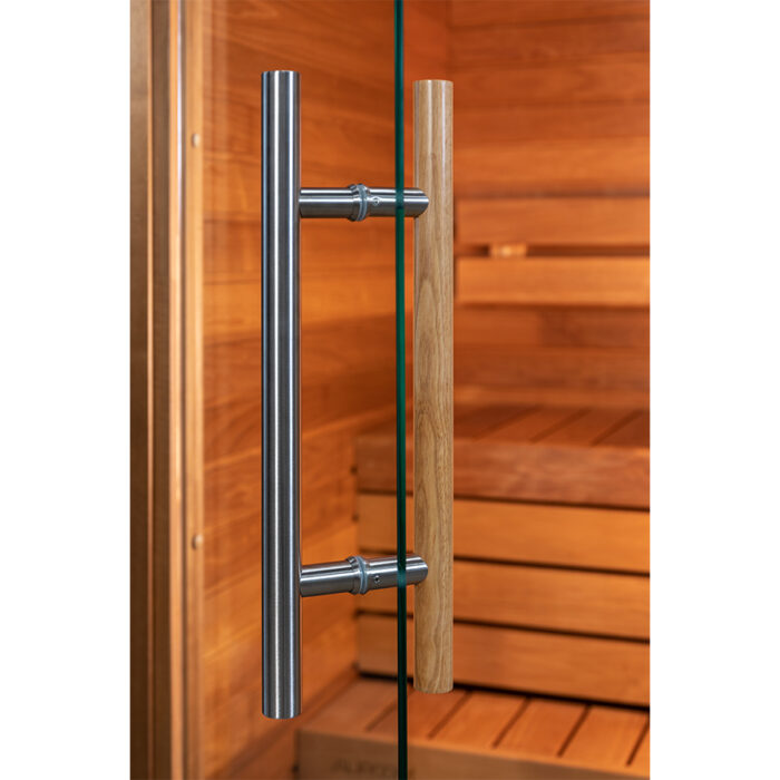 2 Person Luxury Indoor Sauna | Auroom Cala Glass | Aspen or Thermo-Aspen - Image 8