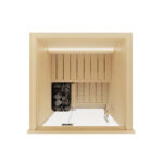 1 Person Indoor Premium Sauna Kit | Auroom Cala Glass Mini | Aspen or Thermo-Aspen - Image 3