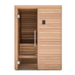 3 Person Auroom Cala Wood Luxury Sauna Room | Thermo-Aspen Indoor Sauna - Image 2