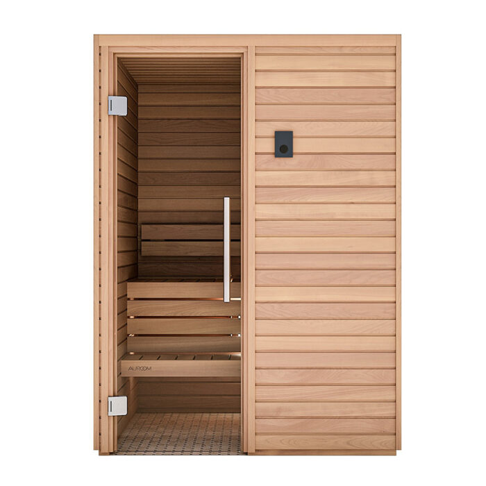 3 Person Auroom Cala Wood Luxury Sauna Room | Thermo-Aspen Indoor Sauna - Image 2