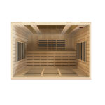4 Person Indoor Infrared Sauna | Bergamo Model | Low EMF & Ultra Low EMF - Image 7
