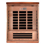 3 Person Indoor Infrared Sauna | Lugano Model | Low EMF, Ultra Low EMF & Full Spectrum - Image 4
