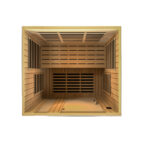 3 Person Indoor Infrared Sauna | Lugano Model | Low EMF, Ultra Low EMF & Full Spectrum - Image 6