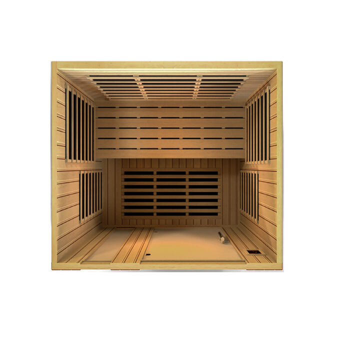 3 Person Indoor Infrared Sauna | Lugano Model | Low EMF, Ultra Low EMF & Full Spectrum - Image 6