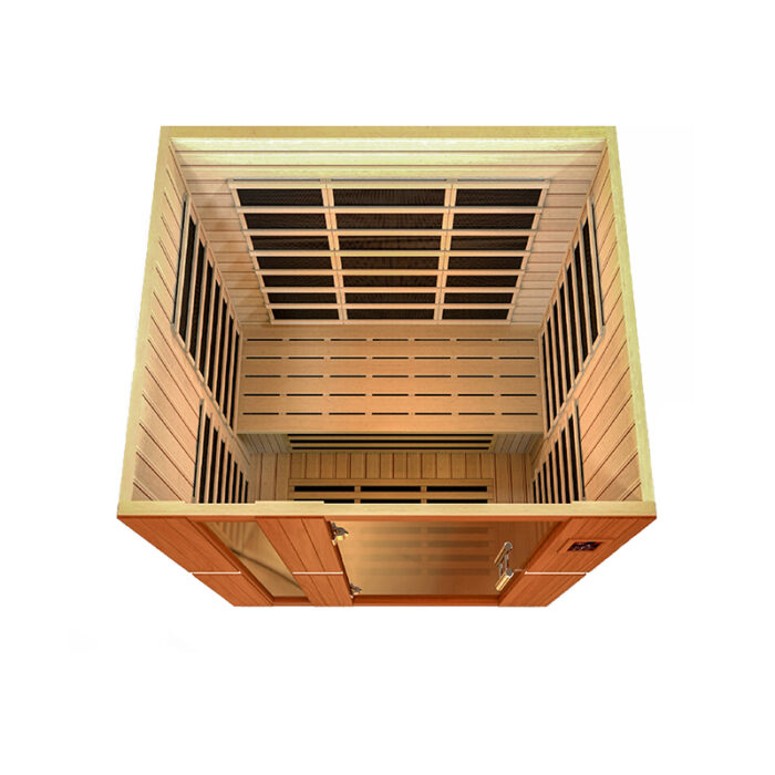 3 Person Indoor Infrared Sauna | Lugano Model | Low EMF, Ultra Low EMF & Full Spectrum - Image 7