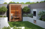 2 Person Outdoor Modern Sauna | Mira S by Auroom | Black or Natural Finish - Image 7