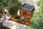 2 Person Outdoor Modern Sauna | Mira S by Auroom | Black or Natural Finish - Image 8