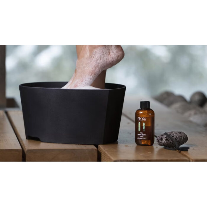 Rento foot pumice scrub for sauna foot care