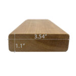 Thermo-Aspen Sauna Bench Wood | 2"×4" S4SEE | 8' Bench Material - Image 5