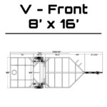 Mobile Sauna Trailer | Hydraulic Drop-Down Galvanized Steel | Multiple Widths and Lengths - Image 10