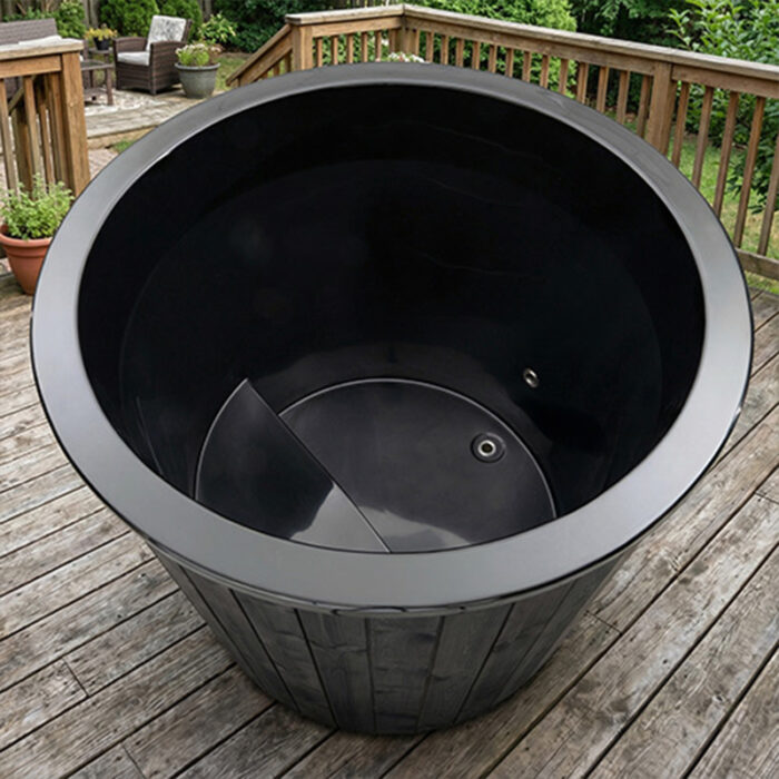 1 Person Cold Plunge Tub with Chiller | SaunaLife Model S1BC | Chiller Included - Image 4
