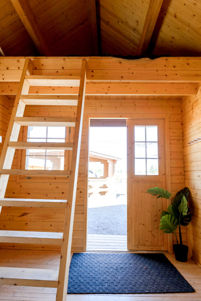 The Eagle Loft Bunkie | Bunkie Cabin Kit with Upstairs - Image 13