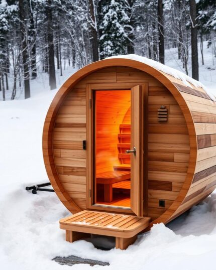 Polar Plunge Cedar Cold Tub