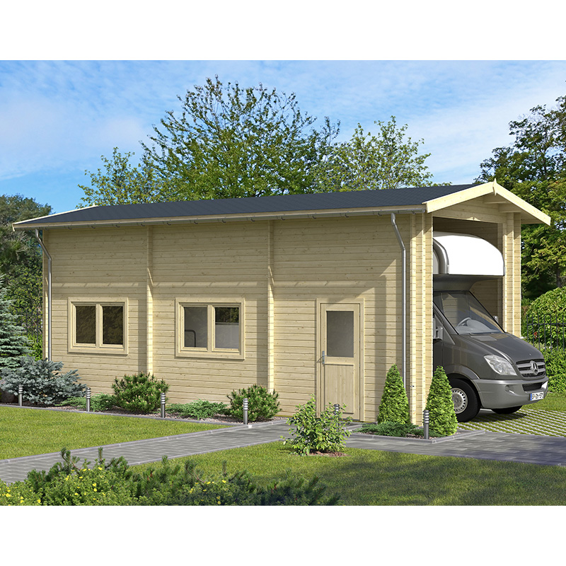 The Trail Boss Garage large garage kit for trailer and equipment storage