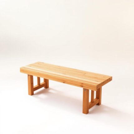 Cedar Heavy-Duty Outdoor Bench