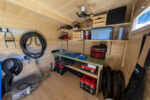 The Silver State Studio modern wood shed for backyard use